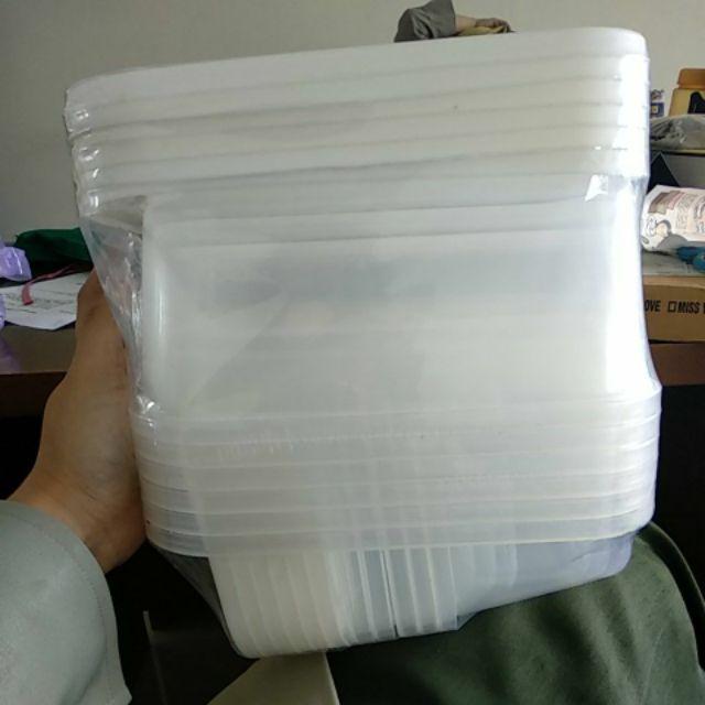 Green Leaf Frenzy Food Container Isi 12 Pcs Bpa Free