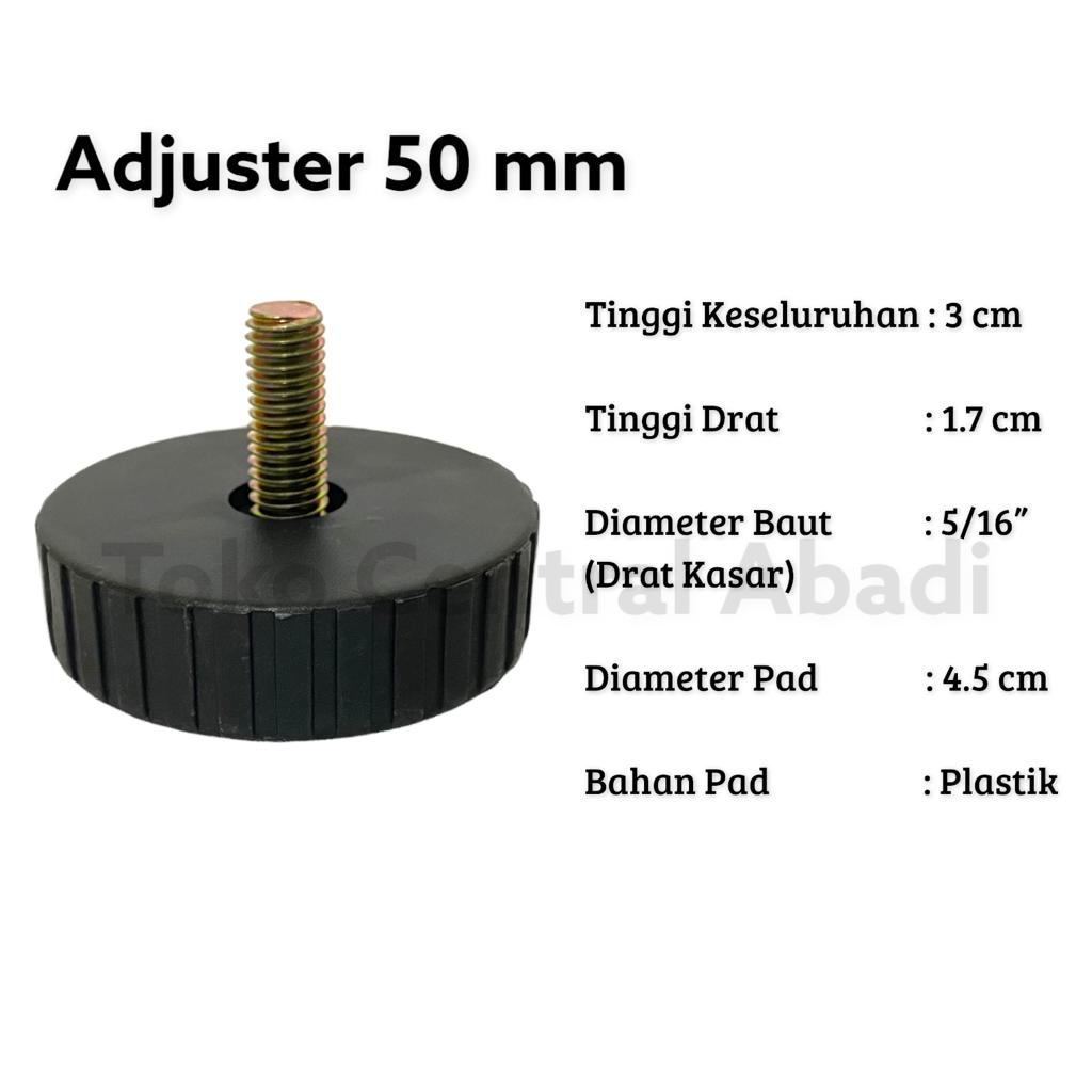 Stabil Kaki kursi / kaki sofa/ kaki bangku/ adjuster 50 / Adjuster Kaki Meja / Adjuster / Alas Kaki 