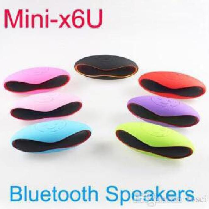 speaker bluetooth mini x6u radio mp3 flashdisc memory