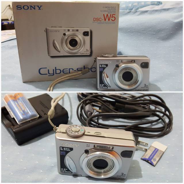 Sony Cyber-shot DSC W5 kamera digital 5.1MP - PRELOVED/SECOND