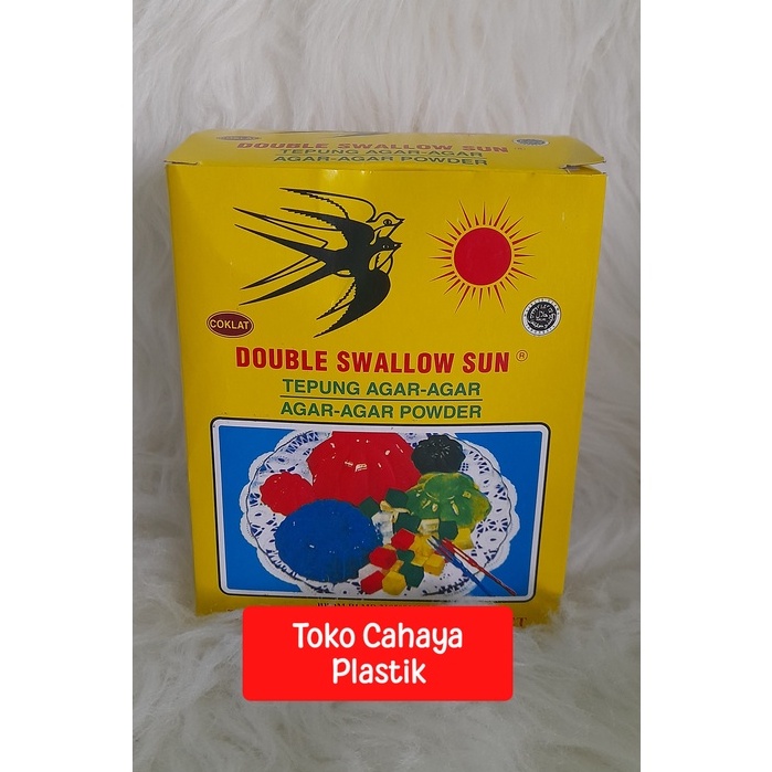 

1 pak agar2 powder double swallow sun isi 12pcs @7gr