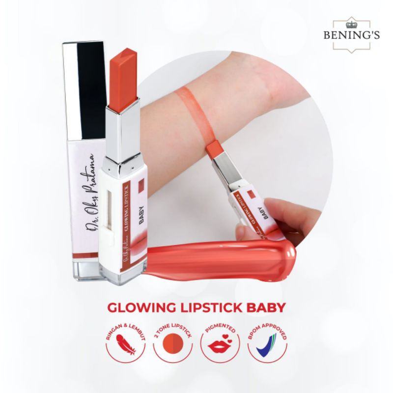 GLOWING LIPSTICK BENINGS INDONESIA