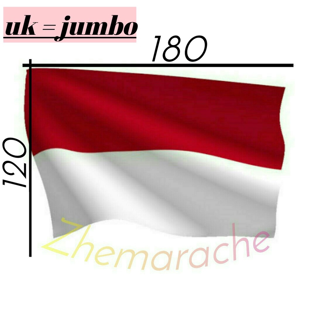 Jual Bendera Merah Putih 180x120 Paling Murah Bendera Indonesia ...