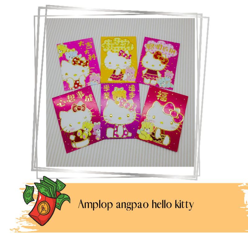 

Amplop Angpao karakter hellokitty