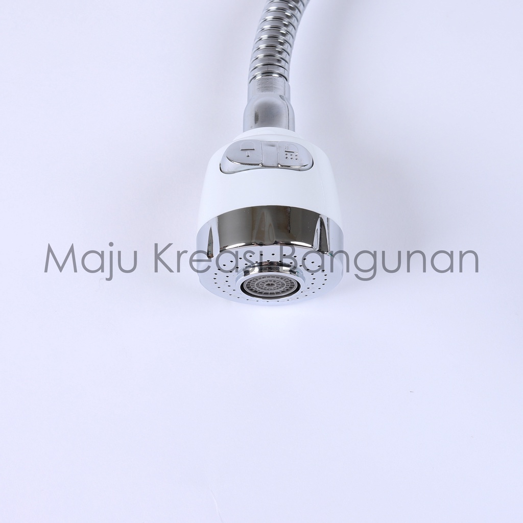 Kran Angsa Fleksibel NEW SOLIGEN PVC Chrome Keran Cuci Piring Tanam Sink BS2 BS2W BS2C BS2B Hitam