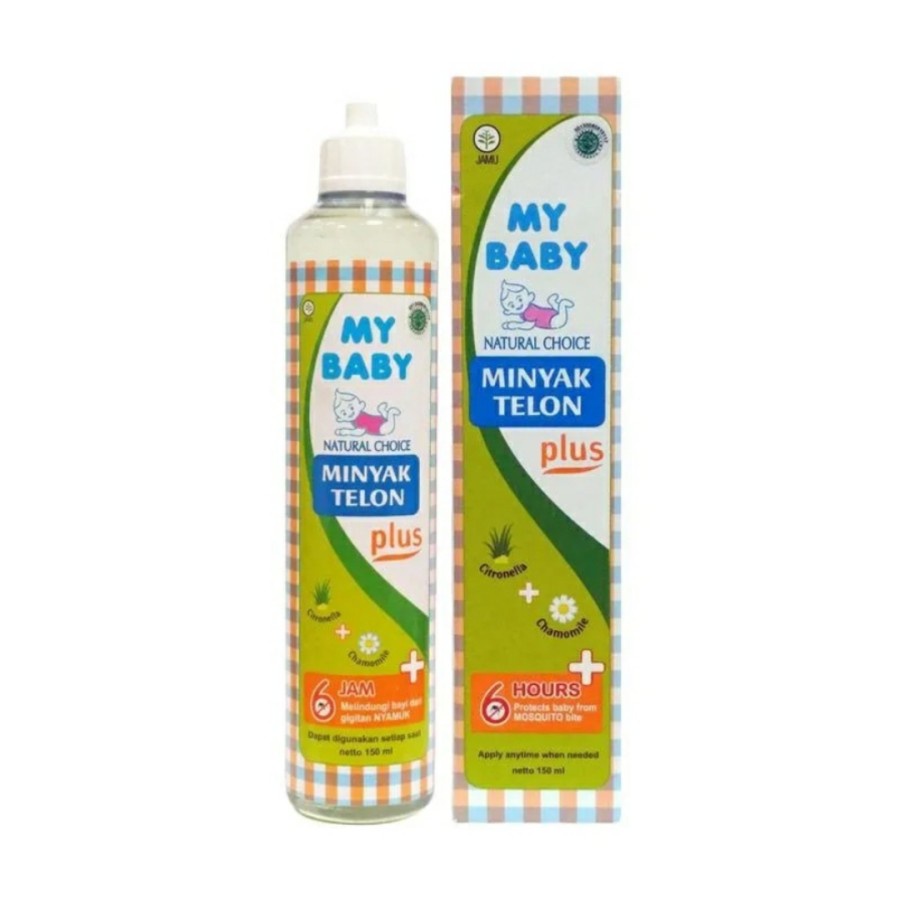 My Baby Minyak Telon Plus 150ml Minyak Telon 150ml Anti Nyamuk