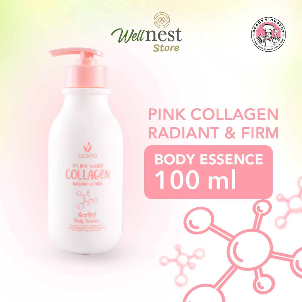 Beauty Buffet Scentio Pink Collagen Radiant & Firm Body Essence - 100ml