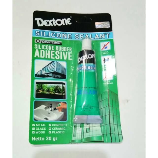 

Lem Kaca/ Silicone Sealant DEXTONE 30g