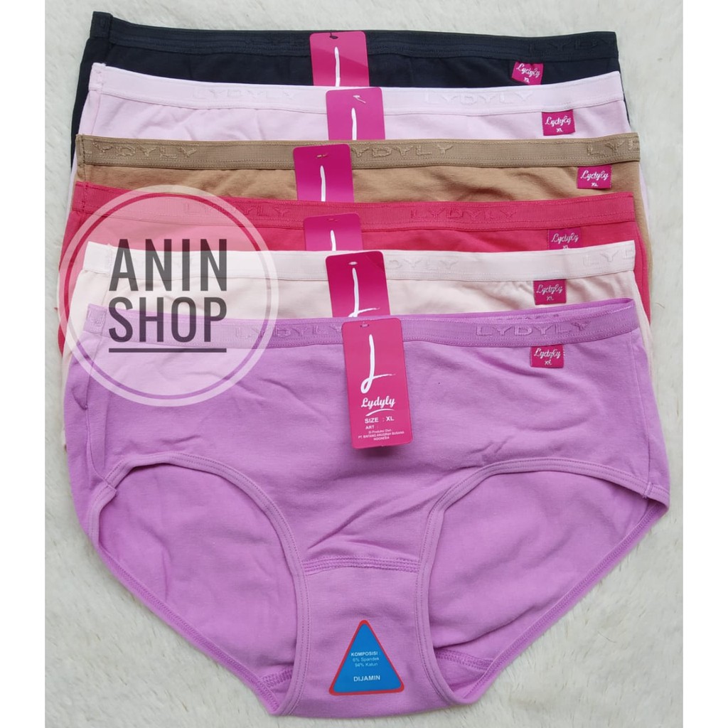 CD Lydyly LD-008 | Celana Dalam Lydyly Midi | CD Wanita | Celana Dalam WANITA