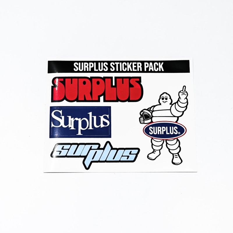 SURPLUS STICKER PACK