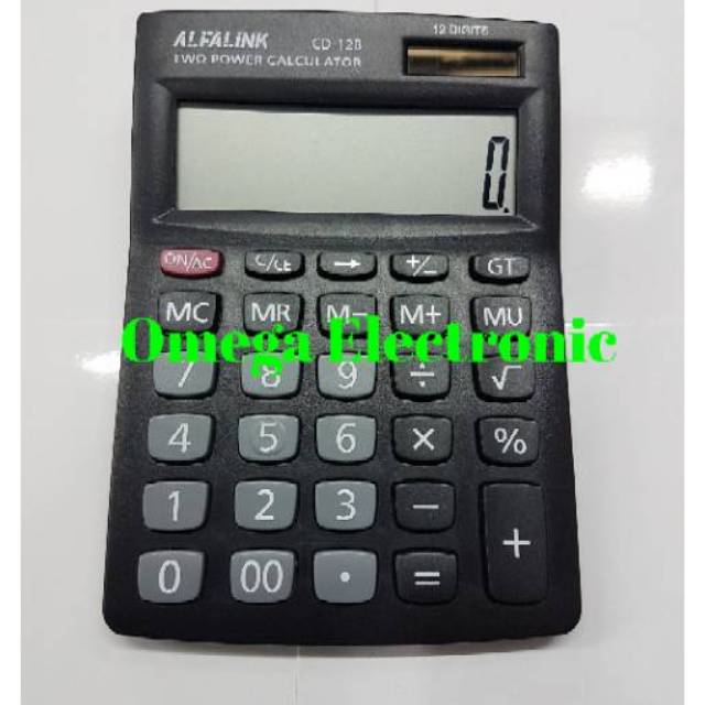 Alfalink Calculator CD-12B - Kalkulator Meja Office Desktop CD 12 B