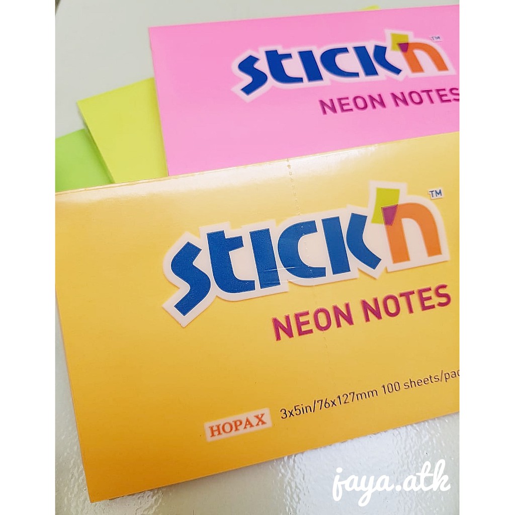 Sticky Notes 3 x 5in Hopax