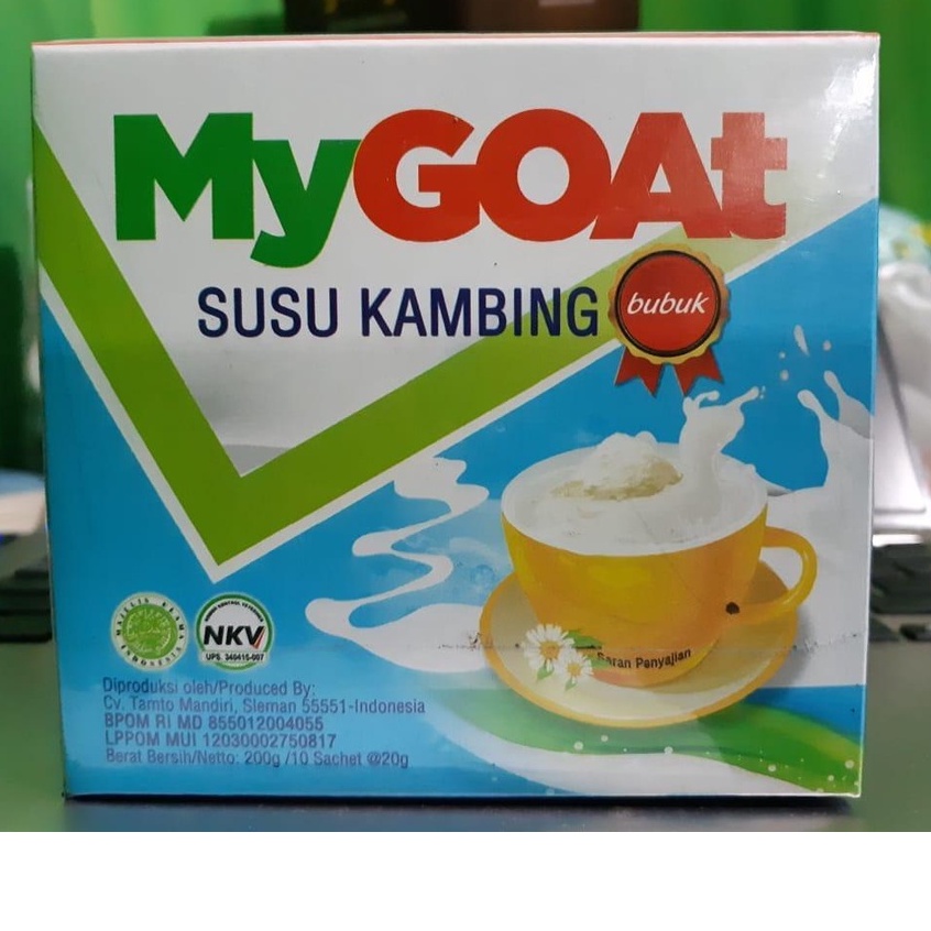 Susu Kambing Ettawa MY GOAT Original Isi 10 Sachet