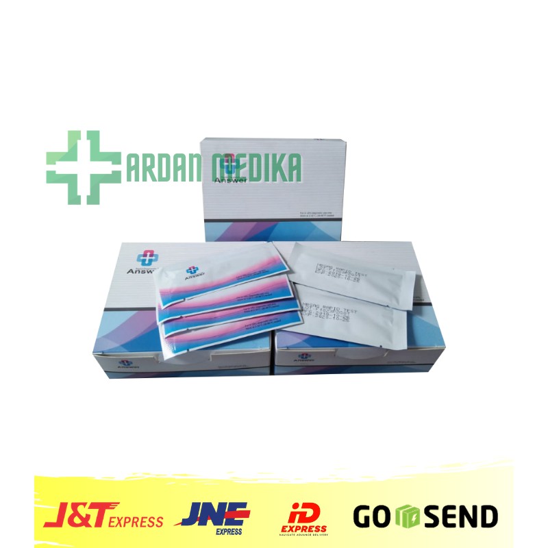 Strip Test Hepatitis HBsAg Answer