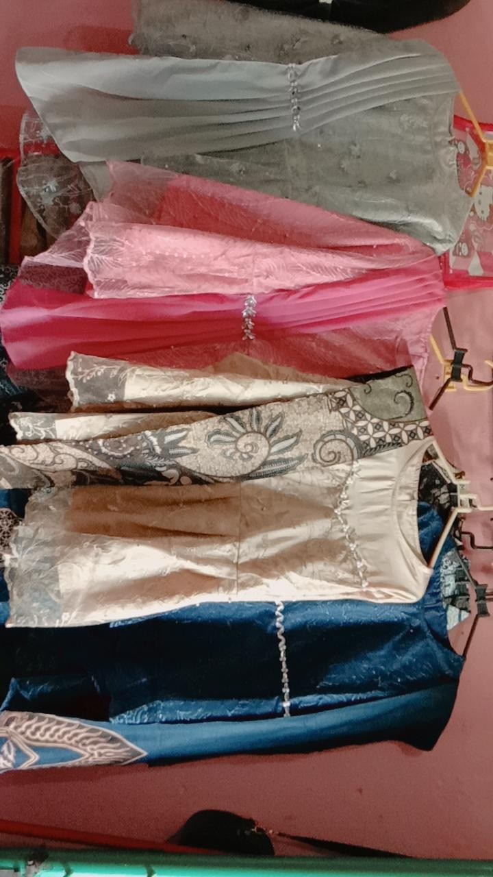 (ada Anak) Nayaka Batik - Batik Couple Set Prilly Slendang Payet