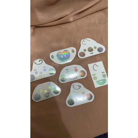 

STICKER HOLOGRAM BT21 | STIKER DECO ARMY BOMB