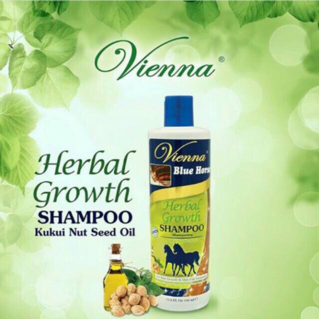 Jual Vienna Blue Horse Shampoo Kuda Herbal Growth 350ml Shopee Indonesia