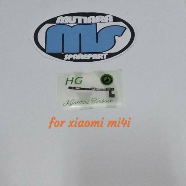 FLEXIBLE TOMBOL POWER ON OFF DAN VOLUME  XIAOMI MI4I