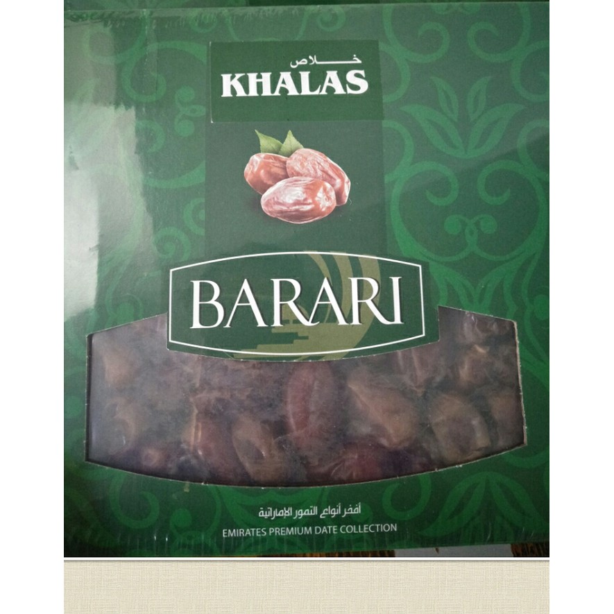 Kurma Khalas Premium Barari 1kg