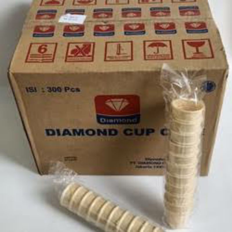 

Cup Cone Diamond | 1 pack isi 10 Pcs