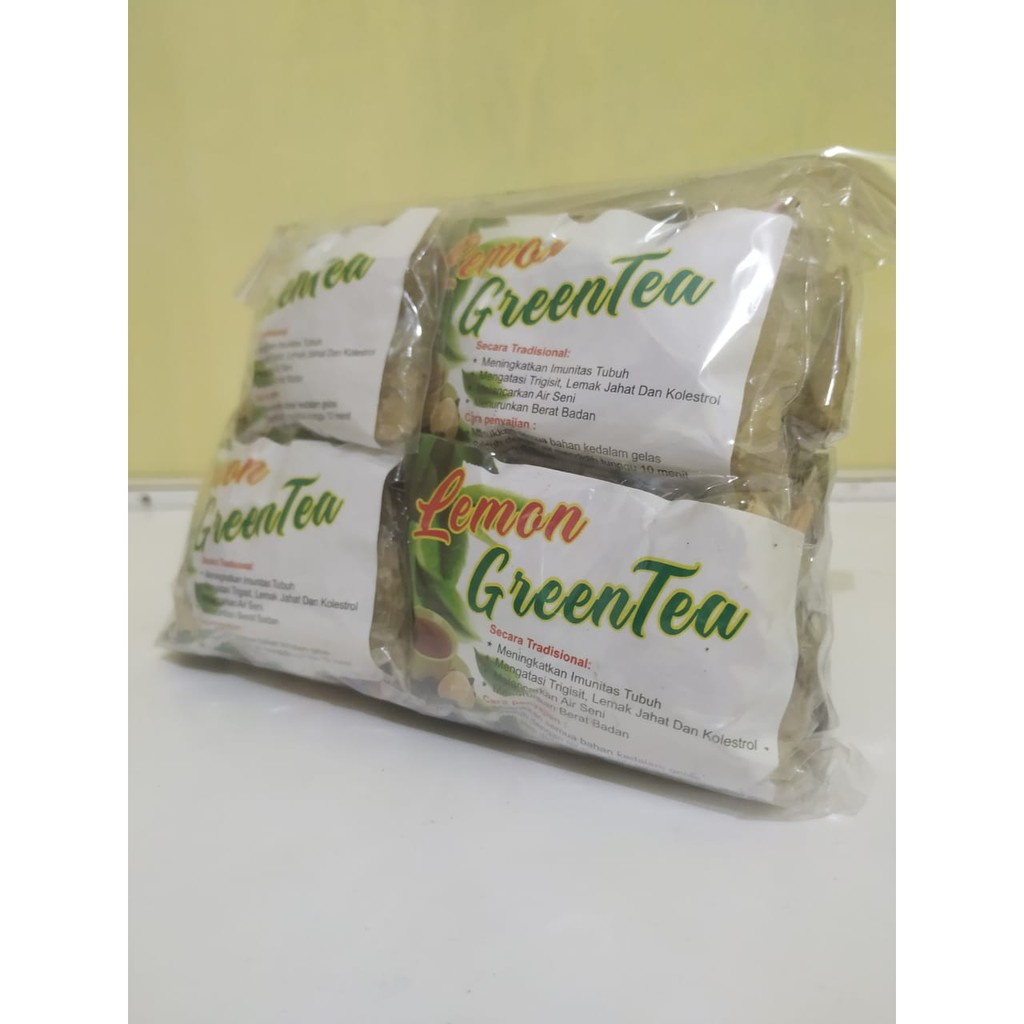 

Lemon Greentea Empon Empon Tradisional isi 10pcs