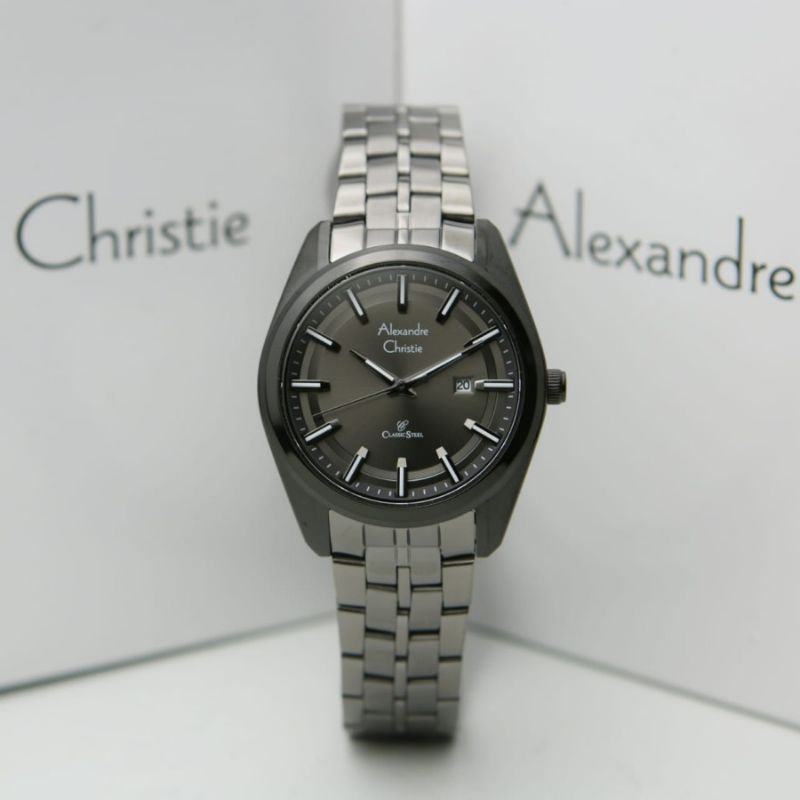 Alexandre Christie Wanita Ac 8637 Stainless Steel /Garansi Resmi 1Tahun