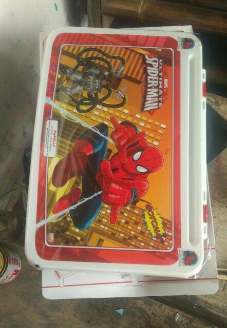 Meja Lipat Belajar Anak Lesehan Karakter Spiderman Napolly