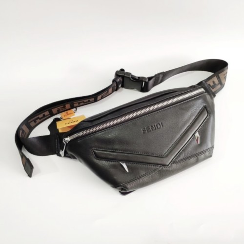 SLINGBAG WAISTBAG KULIT ASLI UNISEX FENDI