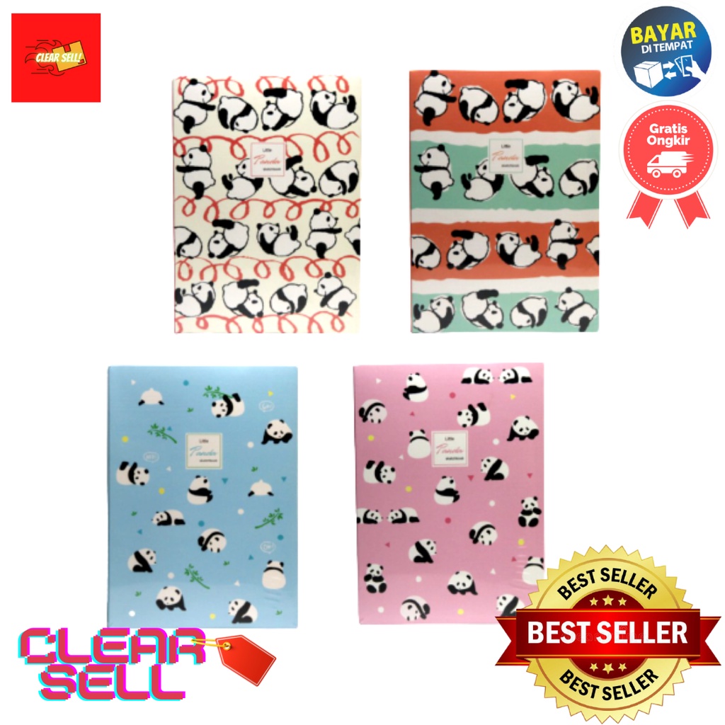 

Buku tulis / Notebook / Notepad motif cartoon panda 13040229