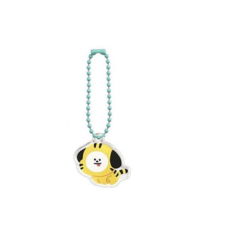 [BS] BISA COD Gantungan Kunci Cute BT21 Tiger KPOP BTS BT21 PTD Key Chain Akrilic - KP9108