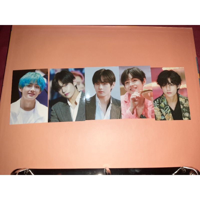 [SHARING] BTS TAEHYUNG PHOTOCARD POLAROID FANSITE NUNA V MOOD FOR LOVE