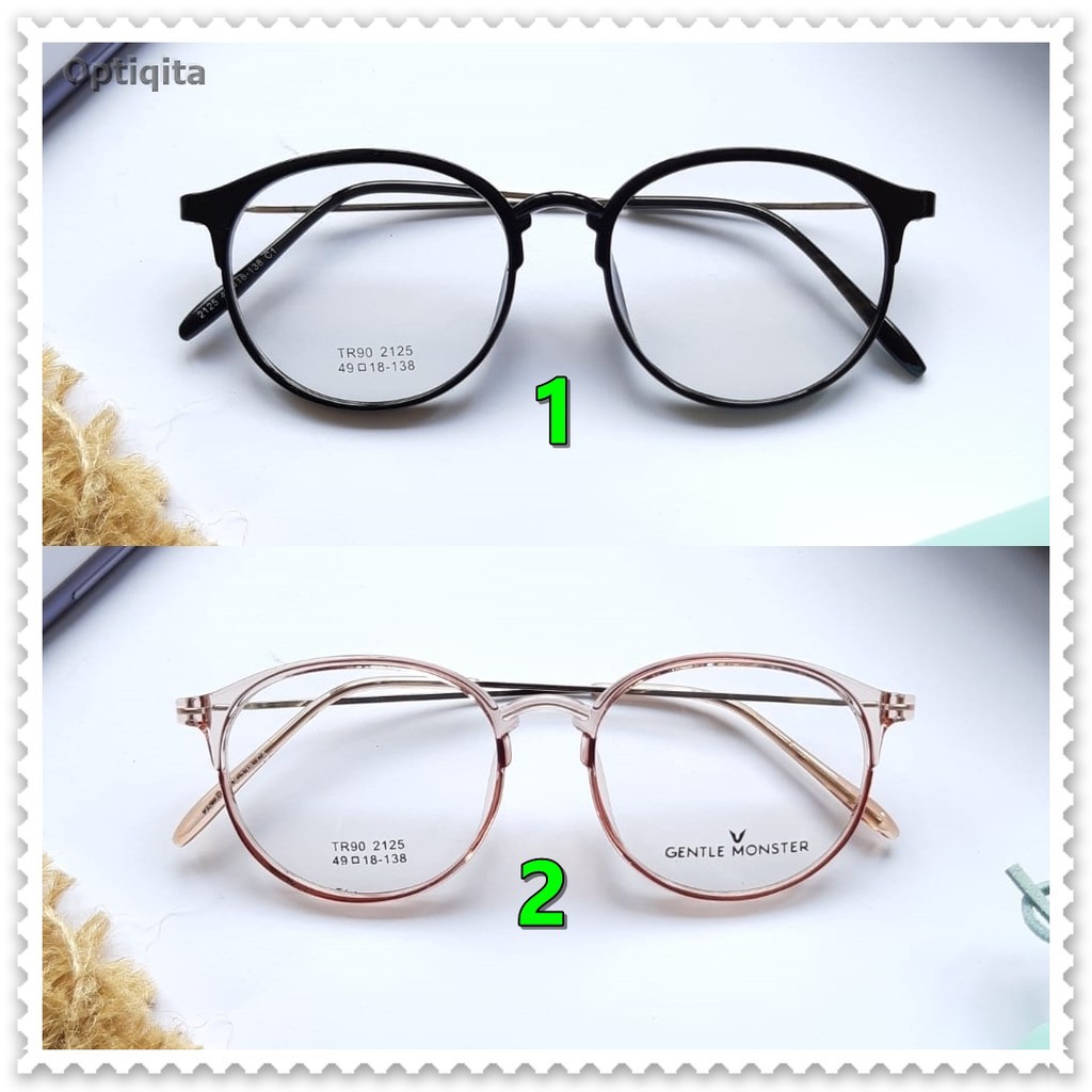 FRAME KACAMATA WANITA OUVAL TREND F.2125 | Photocromic | anti radiasi | potocromic fotocromik (minus,plus,silinder)