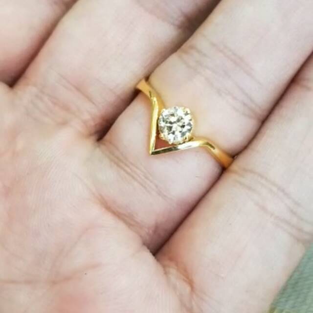 Cincin Berlian Banjar Asli