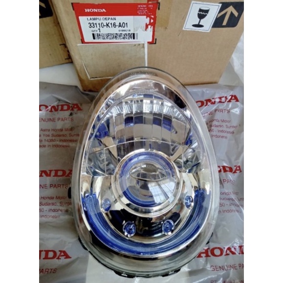 LAMPU DEPAN REFLEKTOR SCOOPY FI ESP 33110-K16-A01