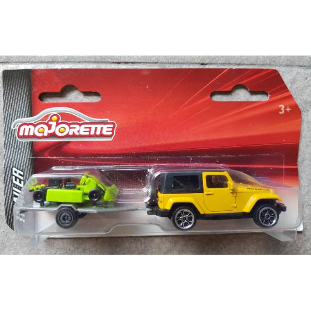 Majorette Jeep Wangler Rubicon Trailer