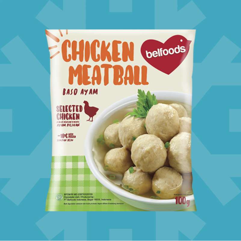 

BELFOODS BASO AYAM ISI 10PCS 100gram chicken meatball