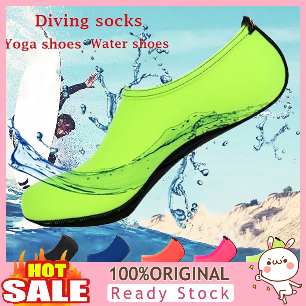 Np 1 Pasang Kaos  Kaki  Unisex Anti  Slip Air  Untuk Berenang 