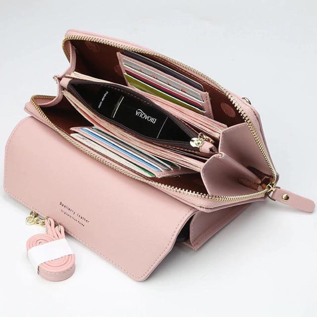 TERLARIS!! DOMPET PANJANG WANITA LUCINTA DOMPET LIPAT FASHION WANITA KOREA MURAH