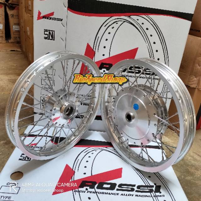 Velg JariJari Ring14 Mioj,Mio m3,Fino 125,Mio soul GT 125,Xeon,X-Ride 125 Velg Silver