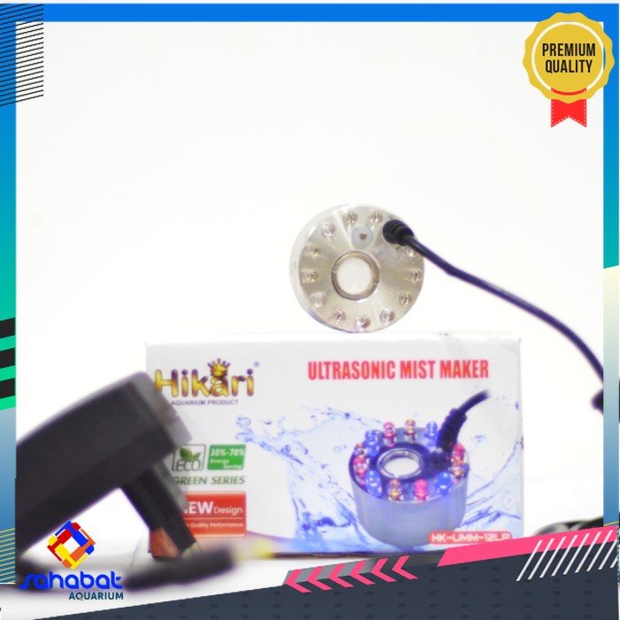 ultrasonic mist maker hikari alat penghasil kabut aquarium aquascape