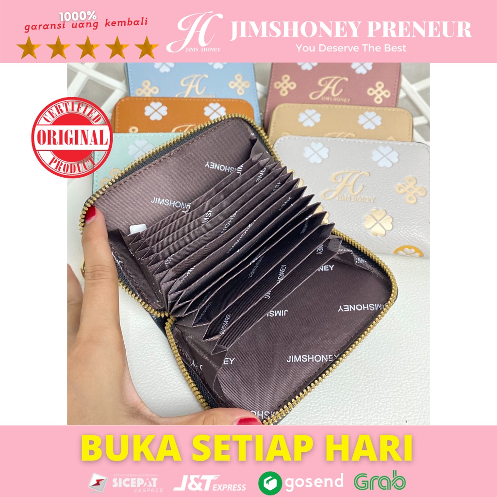 Dompet Jims Honey Wania GIA Wallet Dompet Kartu Kecil Import Lucu