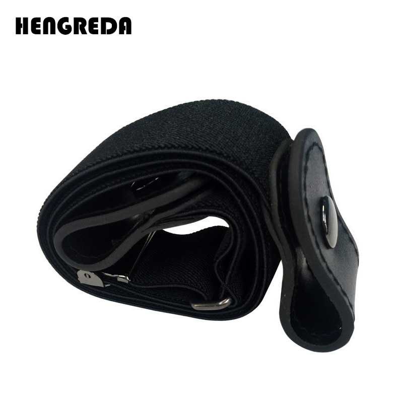 (BISA COD) FTIHSHPHENGREDA Ikat Pinggang Klip Elastis Buckle Free Belt - HENG-BELT01