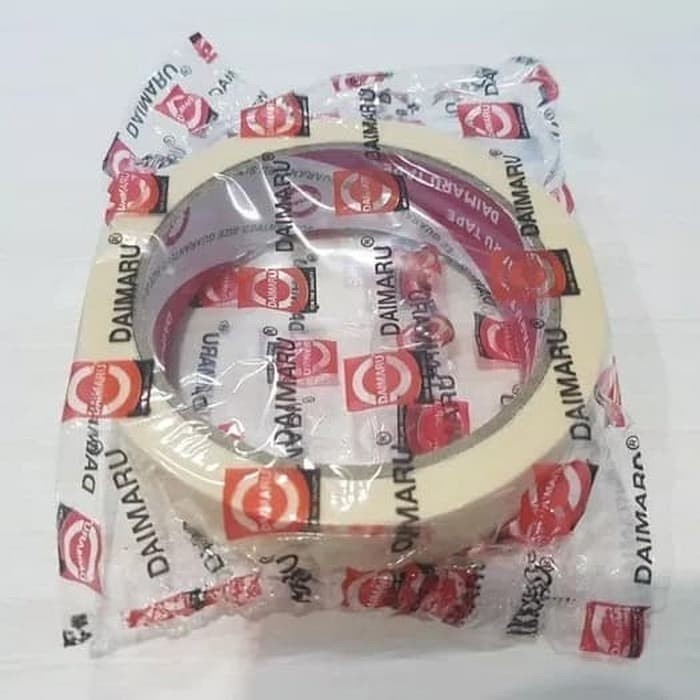 

Lakban Kertas / solasi kertas / masking tape Daimaru 2" / 5cm