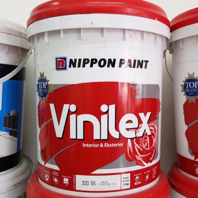  Cat  Tembok  Vinilex Nippon Paint 25 Kg Pail Putih  