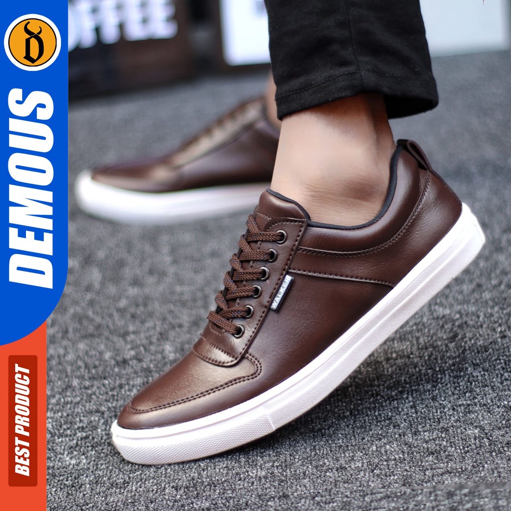 DEMOUS Pedroz - Sepatu Sneakers Pria Casual