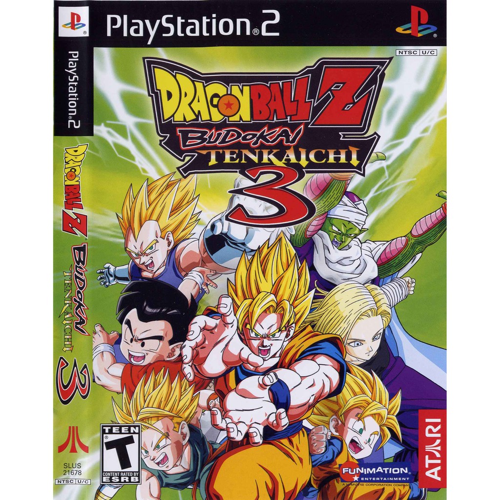 KASET CD DVD GAME PS2: DragonBall Z - Budokai Tenkaichi 3