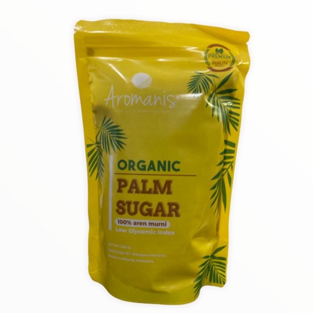 Aromanis Organic Palm Sugar 250g / Gula Aren / Gula Semut