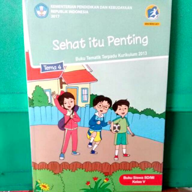 Jual Buku Murah Kelas 5 Sd Tema 4 Sehat Itu Penting Diknas Revisi