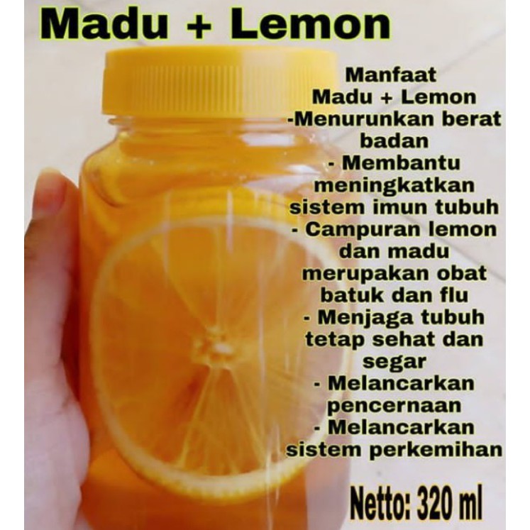 Madu Cair Lemon Madu Sarang Wijaya Shopee Indonesia