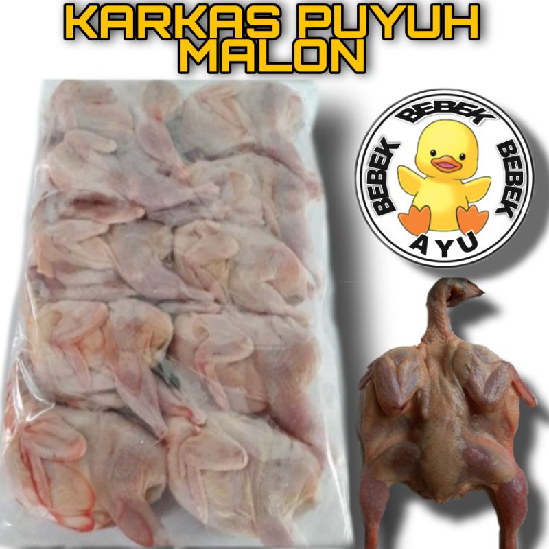 KARKAS PUYUH MALON 180-200 GRAM